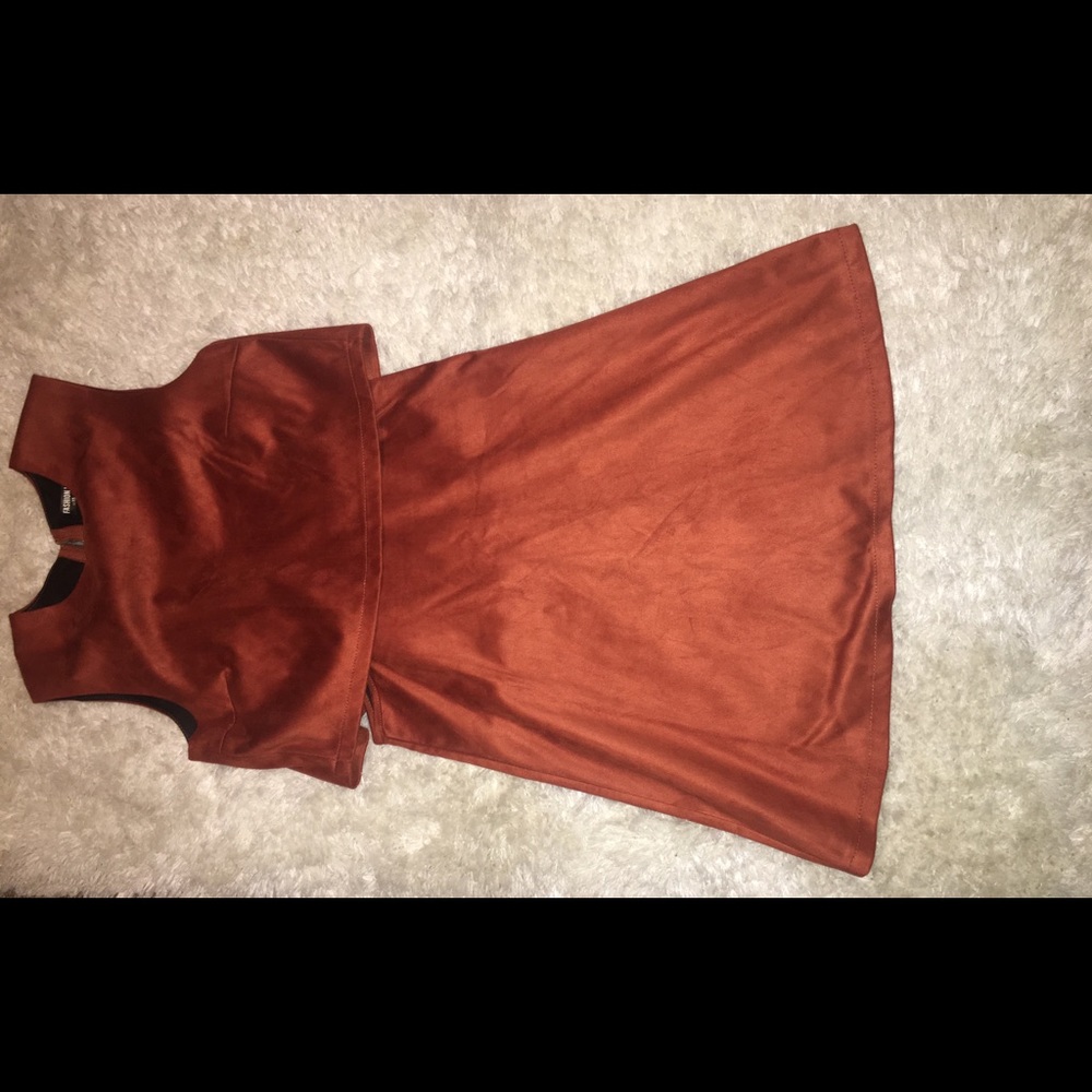 NWOT 🦊Suede dress🦊